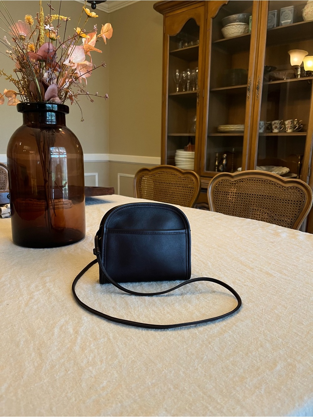 Mahogany Vintage Coach Abbie Crossbody